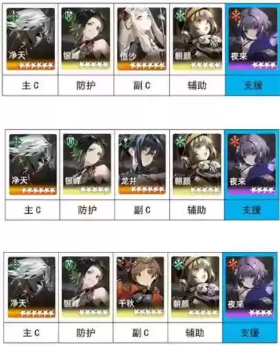 新月阵容搭配插图