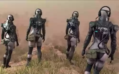 合金装备5骷髅女兵mod_1插图