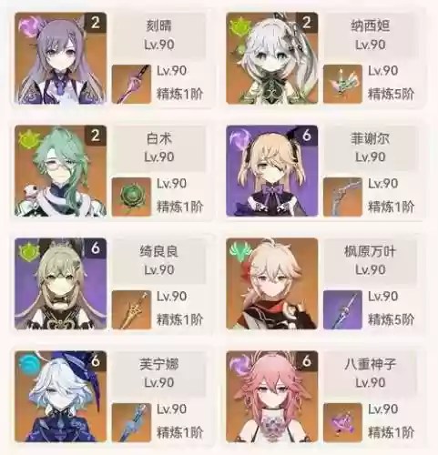 原神刻晴主c阵容搭配_1插图1