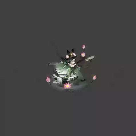 梦幻西游水墨丹青临摹，梦幻笔墨丹青插图1