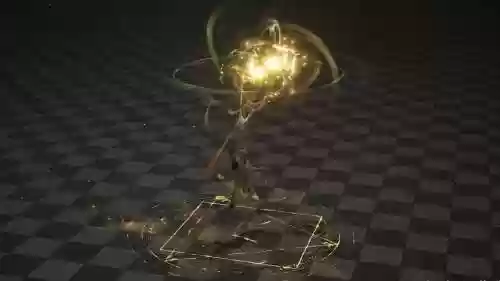 unity3d闪电技能，unity物体发光闪烁插图1