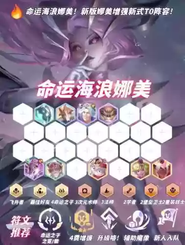 云顶之弈娜美搭配阵容，云顶之弈娜美出什么插图