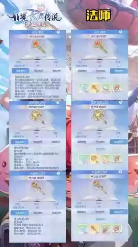 仙境传说法师装备搭配，仙境传说法师毕业装备插图