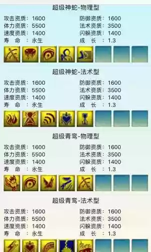 梦幻西游神兽初始技能点，梦幻西游神兽技能详解插图