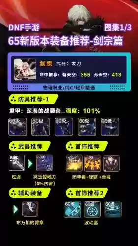 无用剑宗装备搭配，剑宗无神话装备搭配插图1