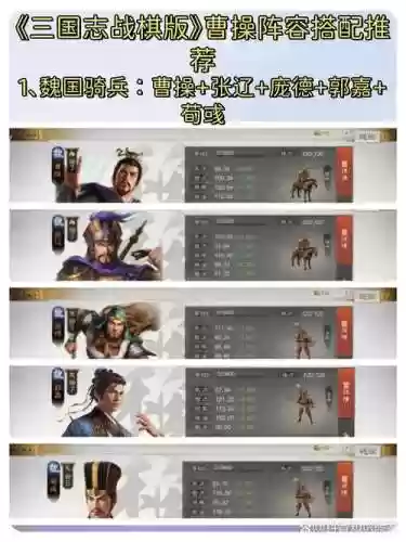 曹操的最佳阵容搭配，曹操搭配什么战法插图