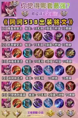 阿柯技能先放什么，阿柯配什么辅助插图1