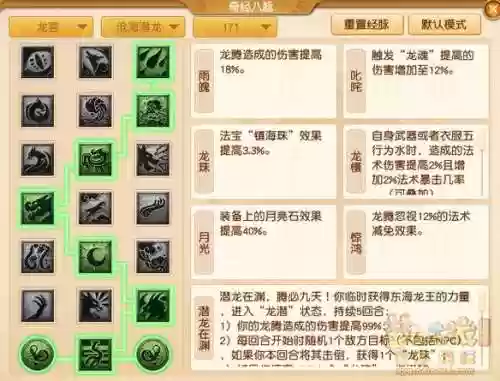 梦幻西游龙宫任务经脉，梦幻龙宫经脉怎么点插图