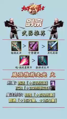 女剑宗武器，女剑宗穿板甲的吗插图