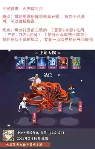 火影忍者ol的阵容搭配，火影忍者ol阵容怎么搭配才合理插图1
