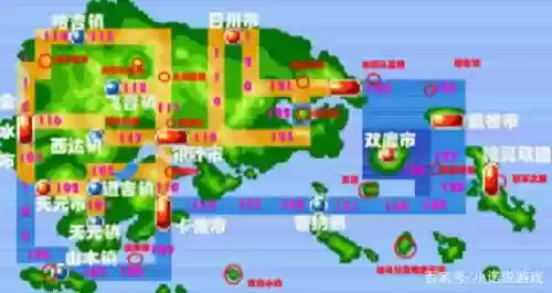 神奇宝贝火红版阵容搭配,神奇宝贝火红神兽分布图插图 神奇宝贝火红版阵容搭配,神奇宝贝火红神兽分布图插图